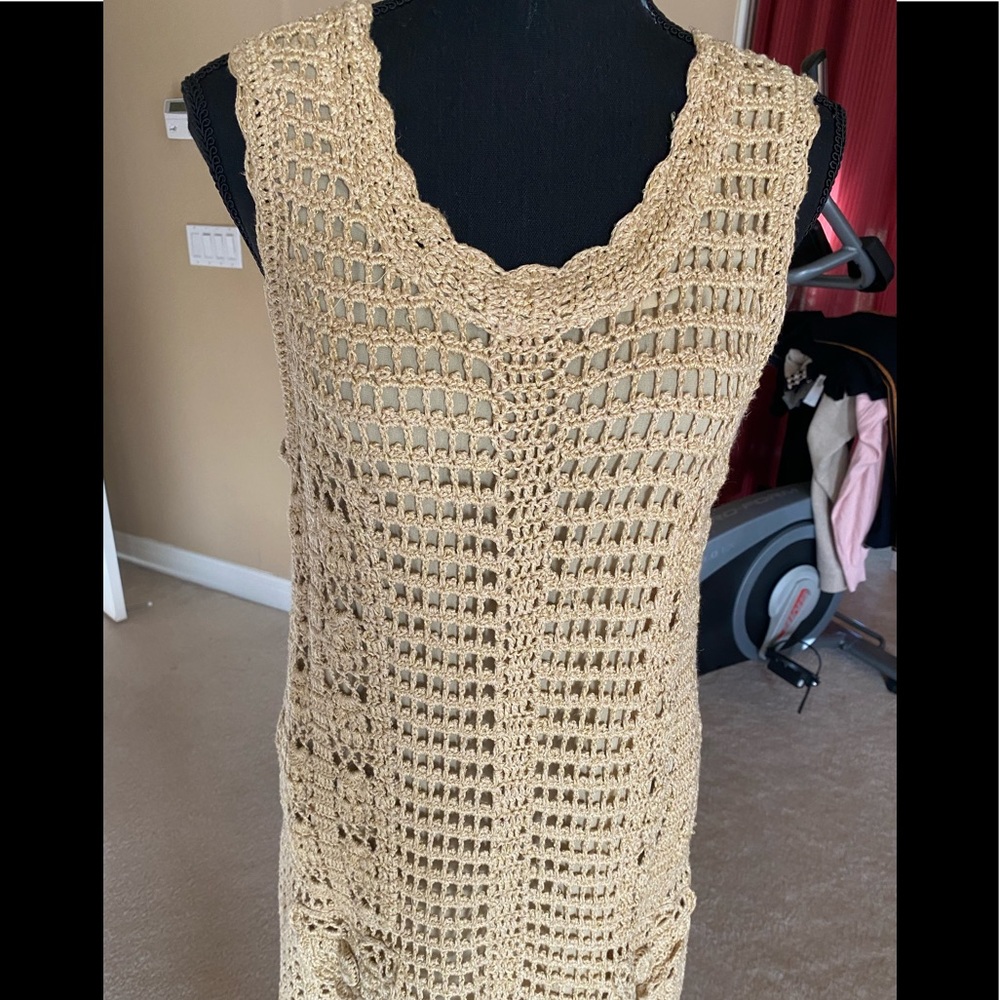 Diane Von Furstenberg crochet dress